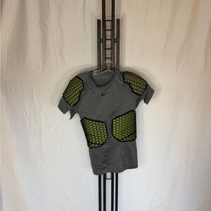 Nike‎ Kids Gray and Lime Green Performance Jersey